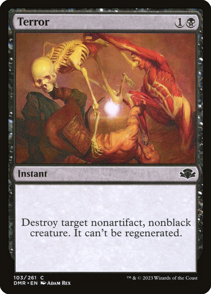 Terror 103/261 (Dominaria Remastered) 