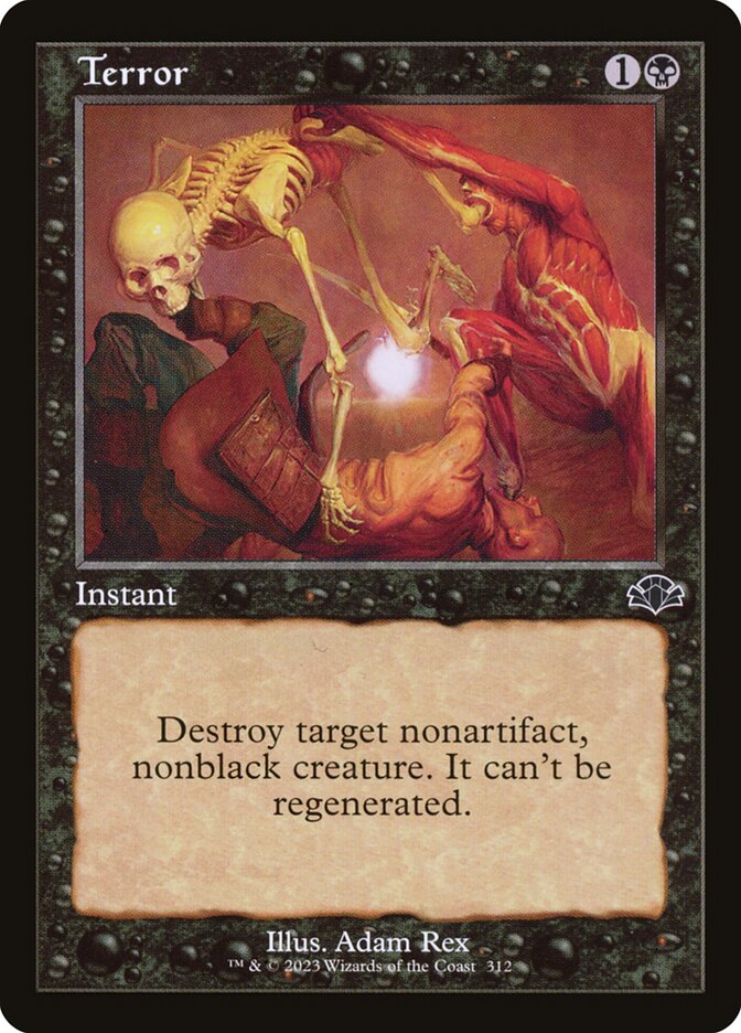 Terror 312/261 (Dominaria Remastered)  - Retro Foil