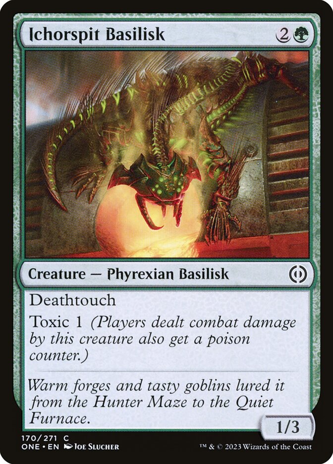 Ichorspit Basilisk 170/271 (Phyrexia: All Will Be One) 