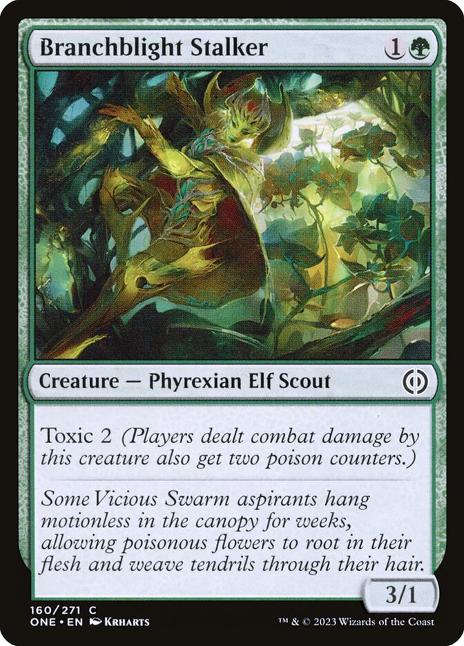 Branchblight Stalker 160/271 (Phyrexia: All Will Be One)  - Foil