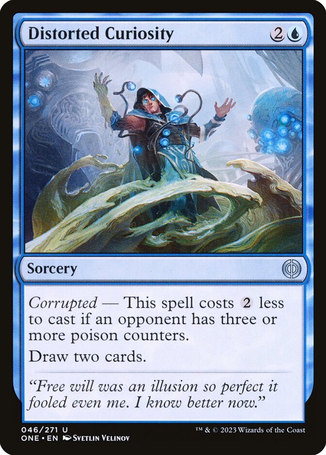 Distorted Curiosity 46/271 (Phyrexia: All Will Be One) 