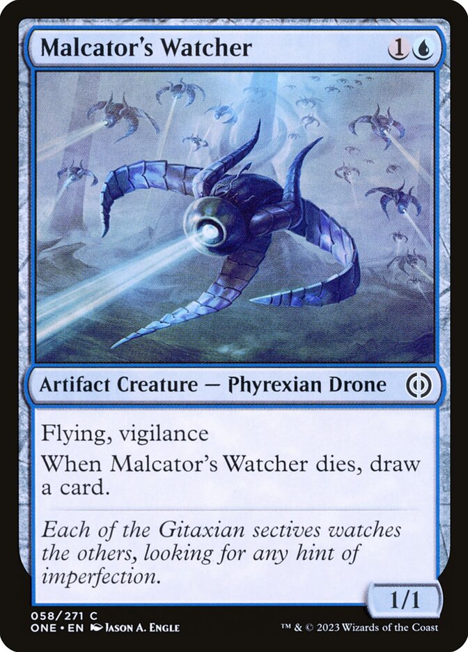 Malcator's Watcher 58/271 (Phyrexia: All Will Be One) 