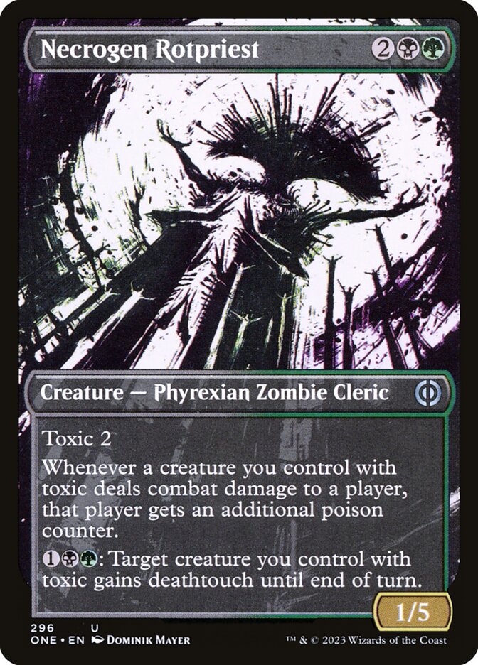 Necrogen Rotpriest 296/271 (Phyrexia: All Will Be One)  - Showcase Foil