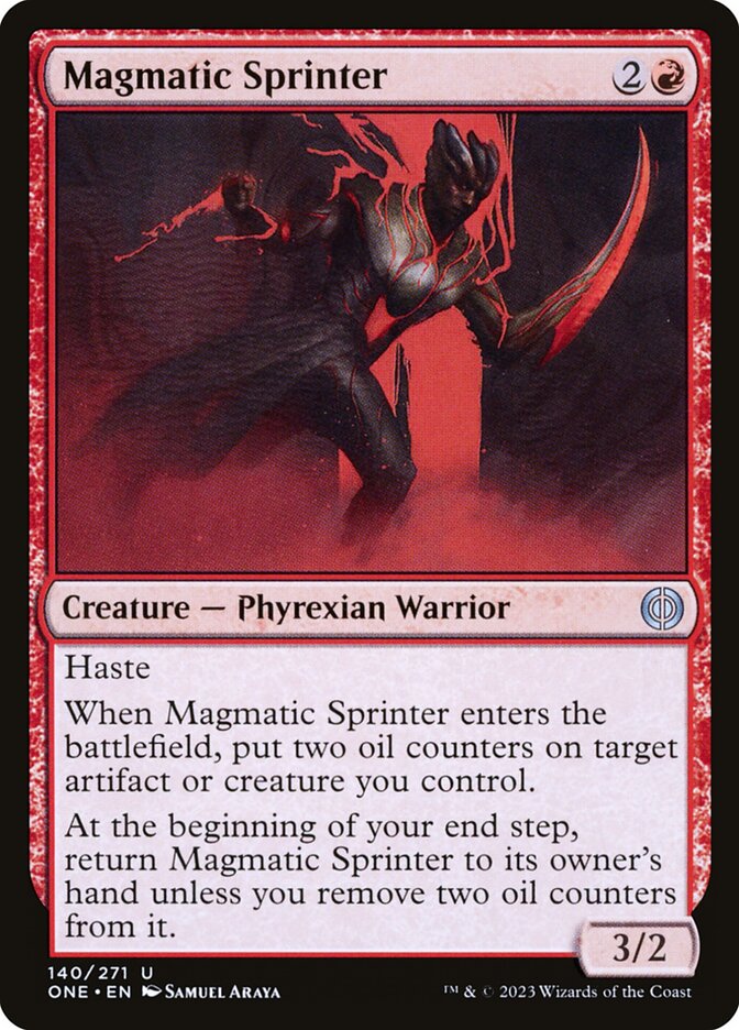 Magmatic Sprinter 140/271 (Phyrexia: All Will Be One) 