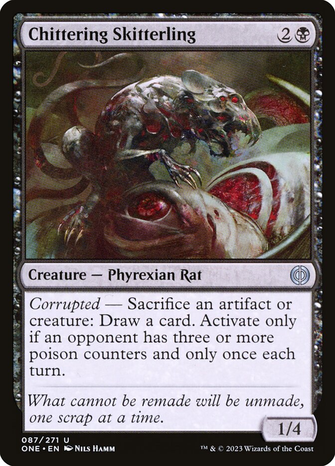 Chittering Skitterling 87/271 (Phyrexia: All Will Be One) 