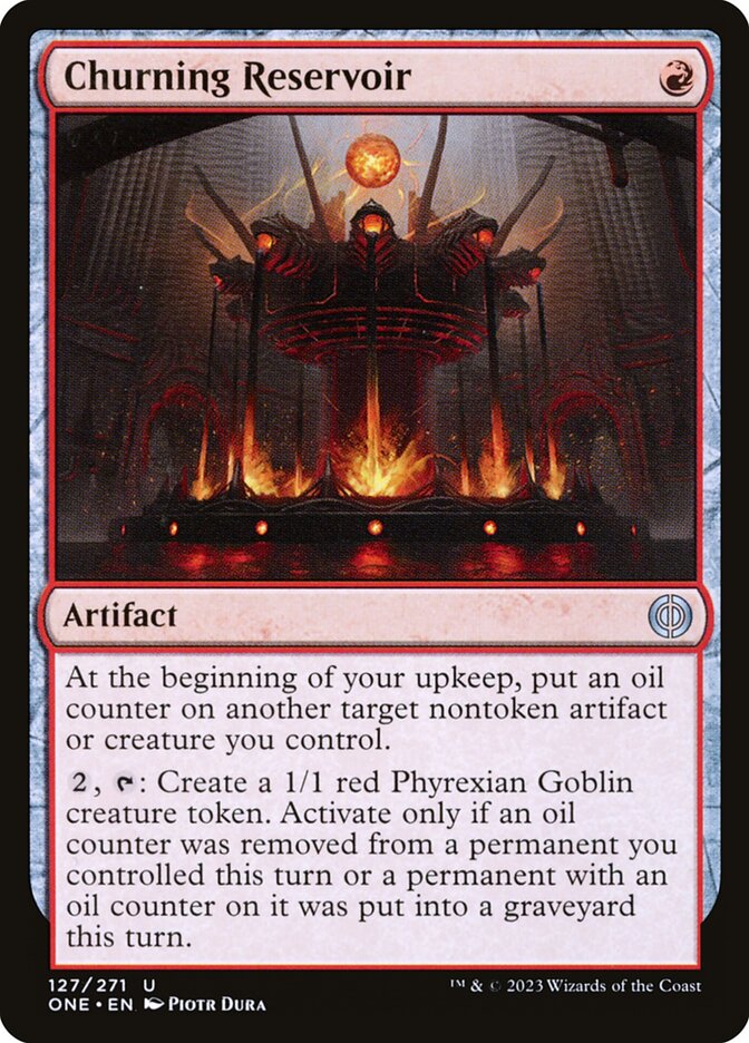 Churning Reservoir 127/271 (Phyrexia: All Will Be One) 