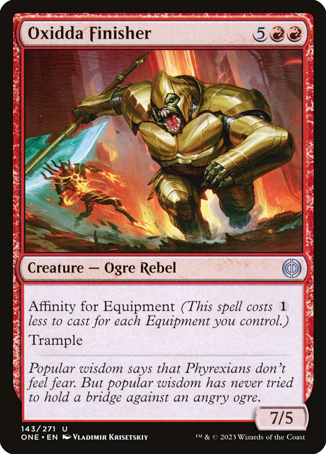 Oxidda Finisher 143/271 (Phyrexia: All Will Be One) 