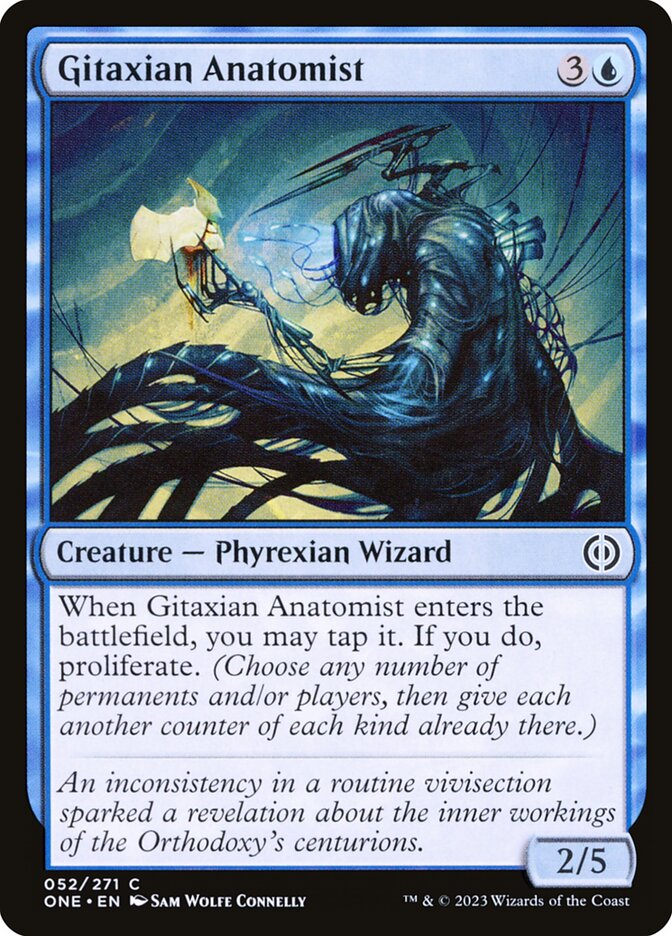 Gitaxian Anatomist 52/271 (Phyrexia: All Will Be One) 