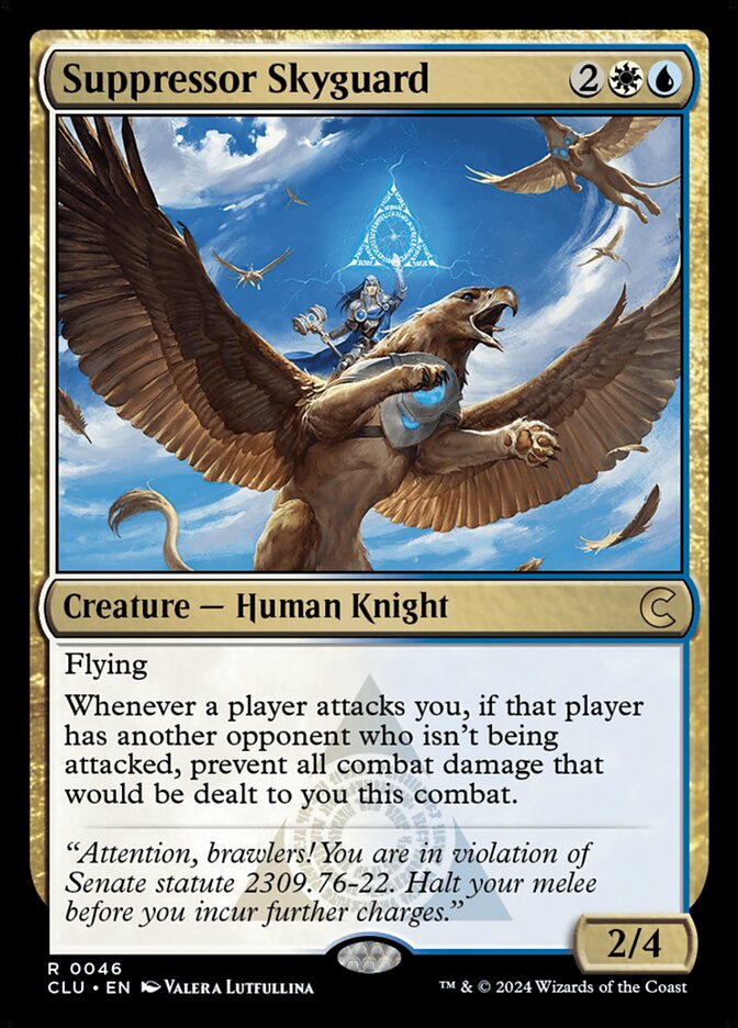 Suppressor Skyguard 46 (Ravnica: Clue Edition) 