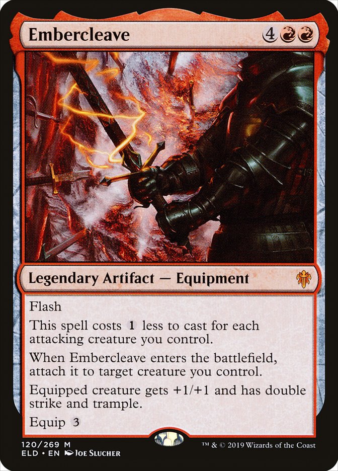 Embercleave 120/269 (Throne of Eldraine)  - Foil
