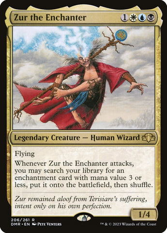 Zur the Enchanter 206/261 (Dominaria Remastered) 