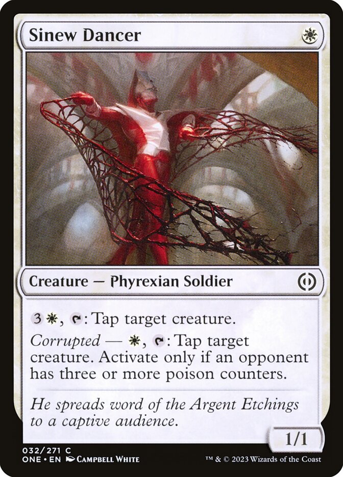 Sinew Dancer 32 (Phyrexia: All Will Be One)  - Foil