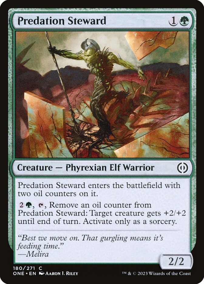 Predation Steward 180/271 (Phyrexia: All Will Be One)  - Foil