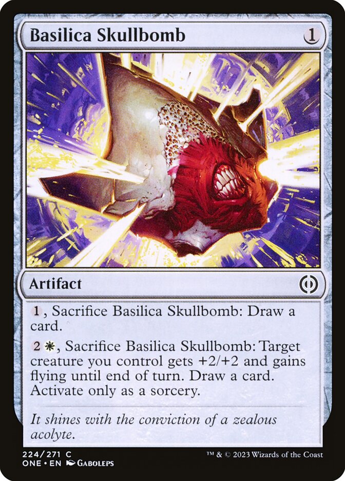 Basilica Skullbomb 224/271 (Phyrexia: All Will Be One) 