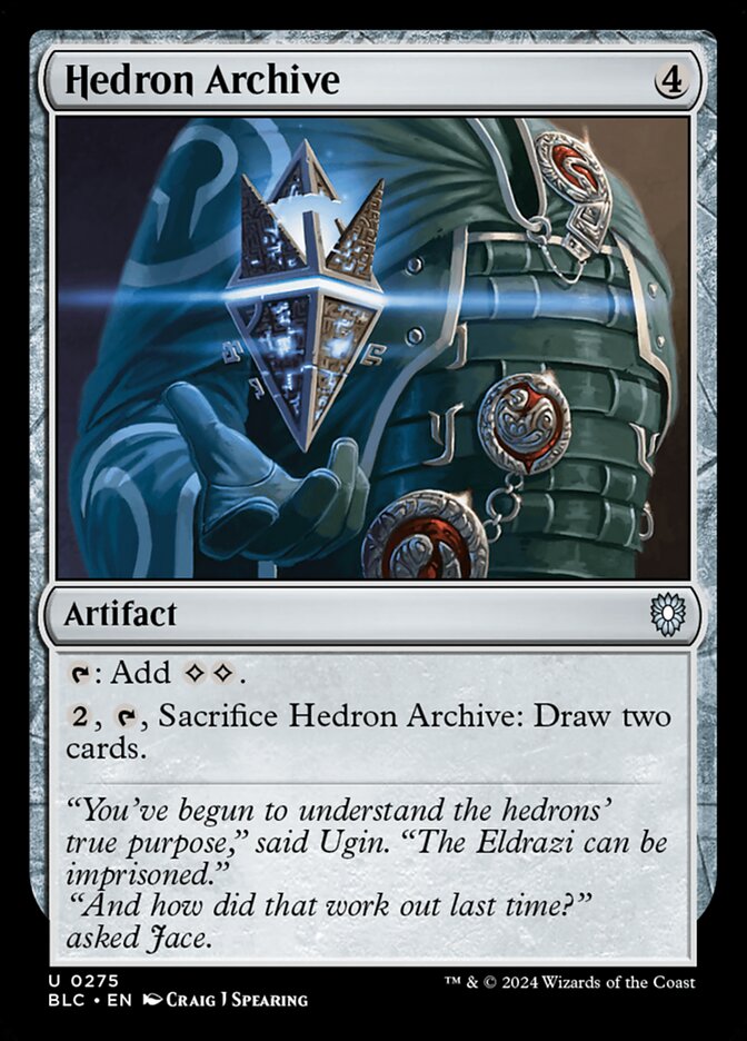 Hedron Archive 275 (Commander: Bloomburrow) 