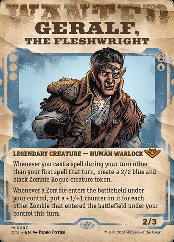 Geralf, the Fleshwright 287 (Outlaws of Thunder Junction)  - Showcase