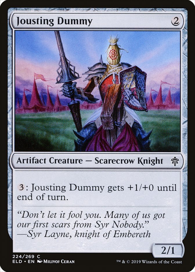Jousting Dummy 224/269 (Throne of Eldraine) 