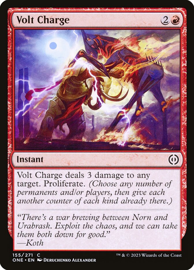 Volt Charge 155 (Phyrexia: All Will Be One) 