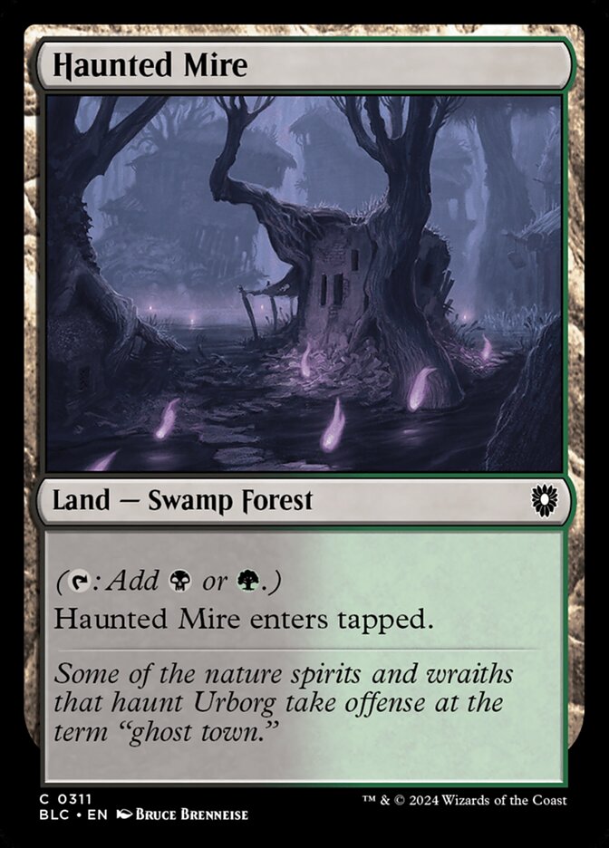Haunted Mire 311 (Commander: Bloomburrow) 