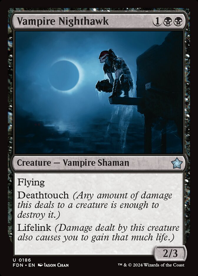 Vampire Nighthawk 186 (Foundations)  - Foil