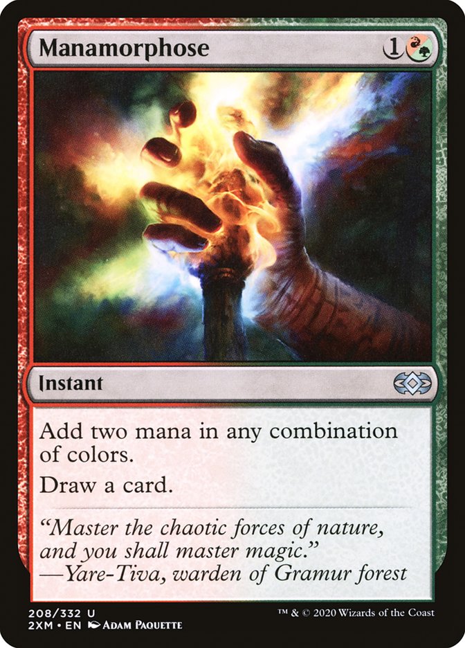 Manamorphose 208/332 (Double Masters)  - Foil