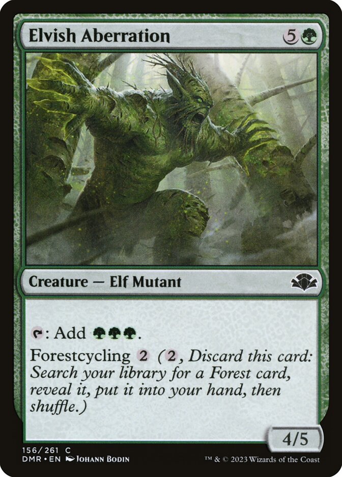 Elvish Aberration 156/261 (Dominaria Remastered) 