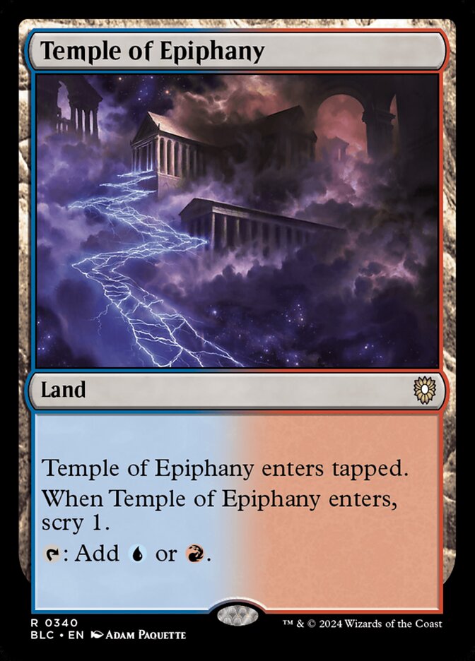 Temple of Epiphany 340 (Commander: Bloomburrow) 