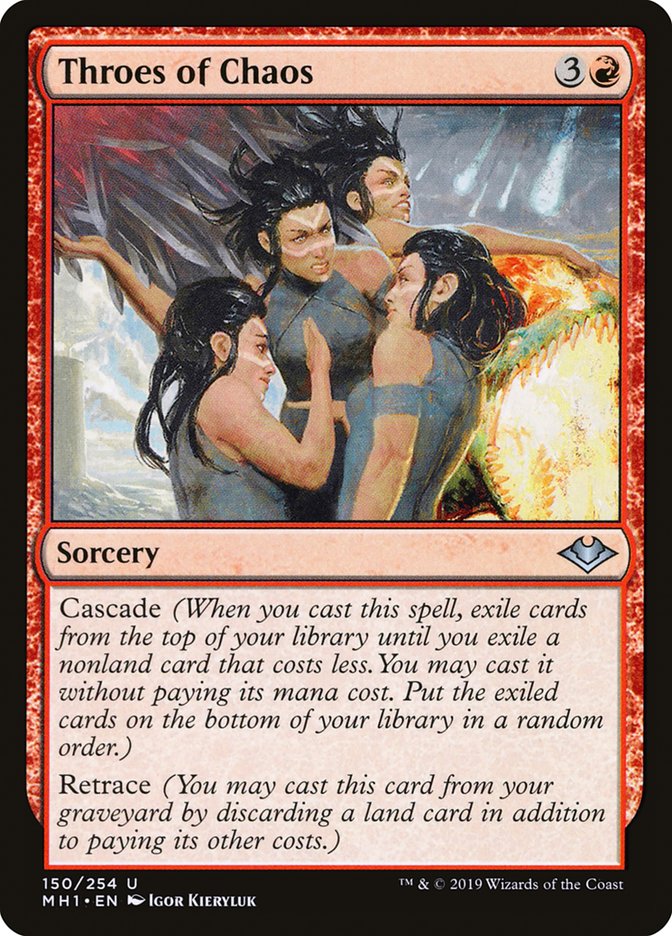 Throes of Chaos 150/254 (Modern Horizons) 