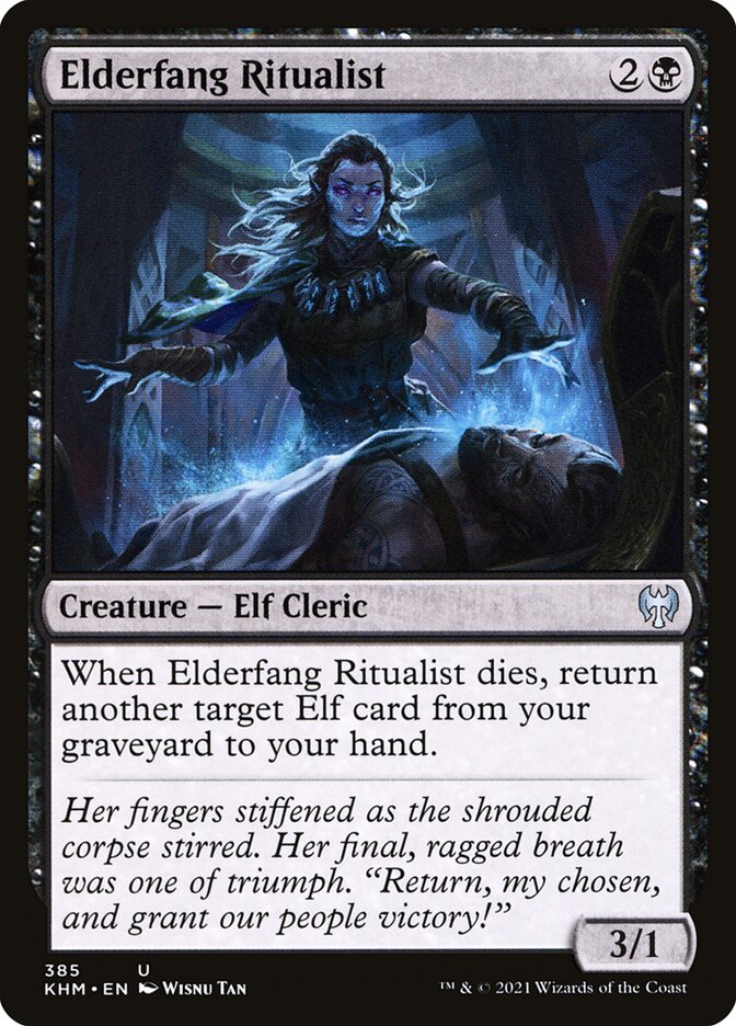 Elderfang Ritualist 385 (Kaldheim) 