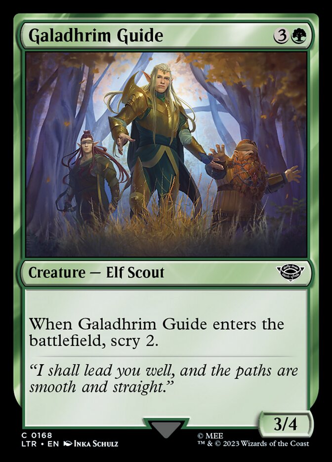 Galadhrim Guide 168/281 (Universes Beyond: The Lord of the Rings: Tales of Middle-earth)  - Foil