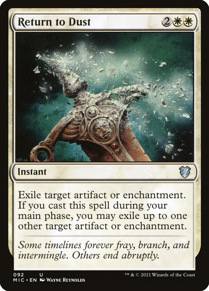 Return to Dust 92/38 (Commander: Innistrad: Midnight Hunt) 