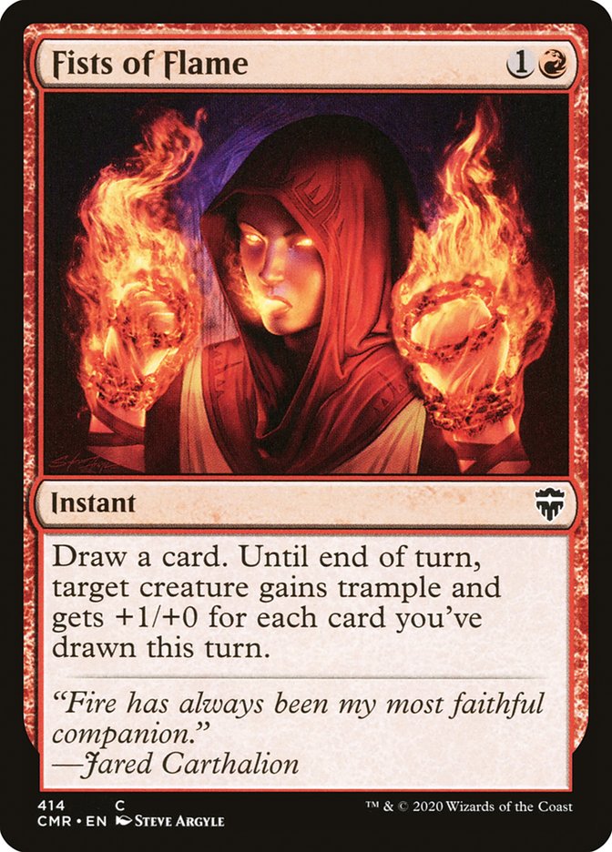 Fists of Flame 414 (Commander Legends) 