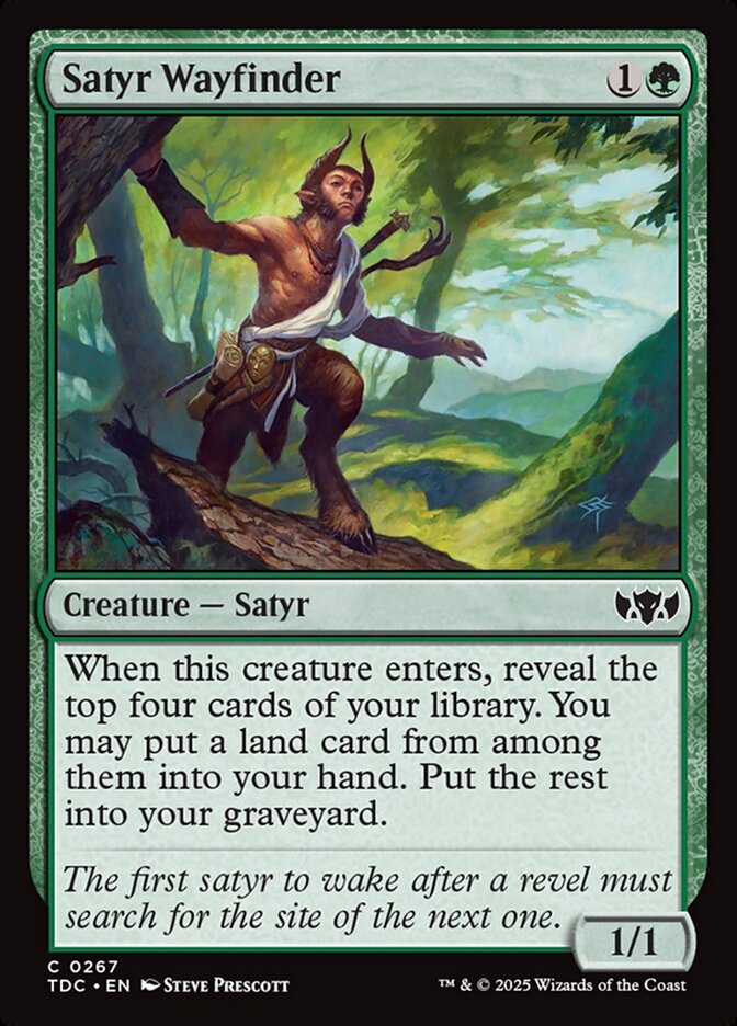 Satyr Wayfinder 267 (Commander: Tarkir: Dragonstorm) 