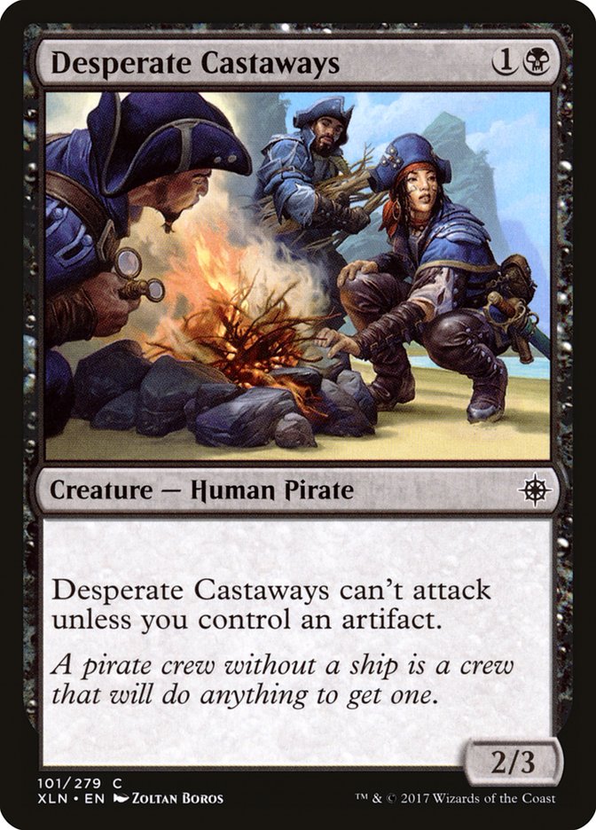 Desperate Castaways 101/279 (Ixalan) 