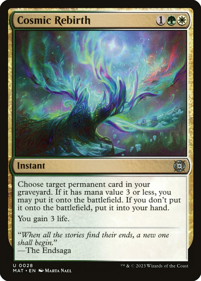 Cosmic Rebirth 28/50 (March of the Machine: The Aftermath) 