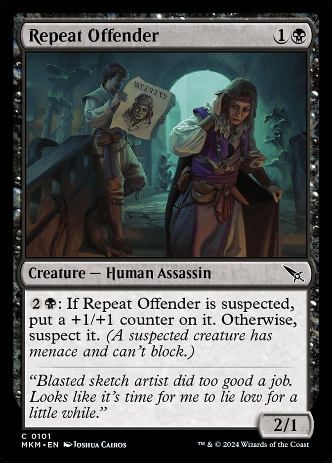 Repeat Offender 101/286 (Murders at Karlov Manor)  - Foil