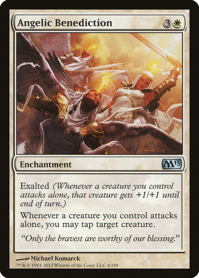 Angelic Benediction 4/249 (Magic 2013 (M13)) 