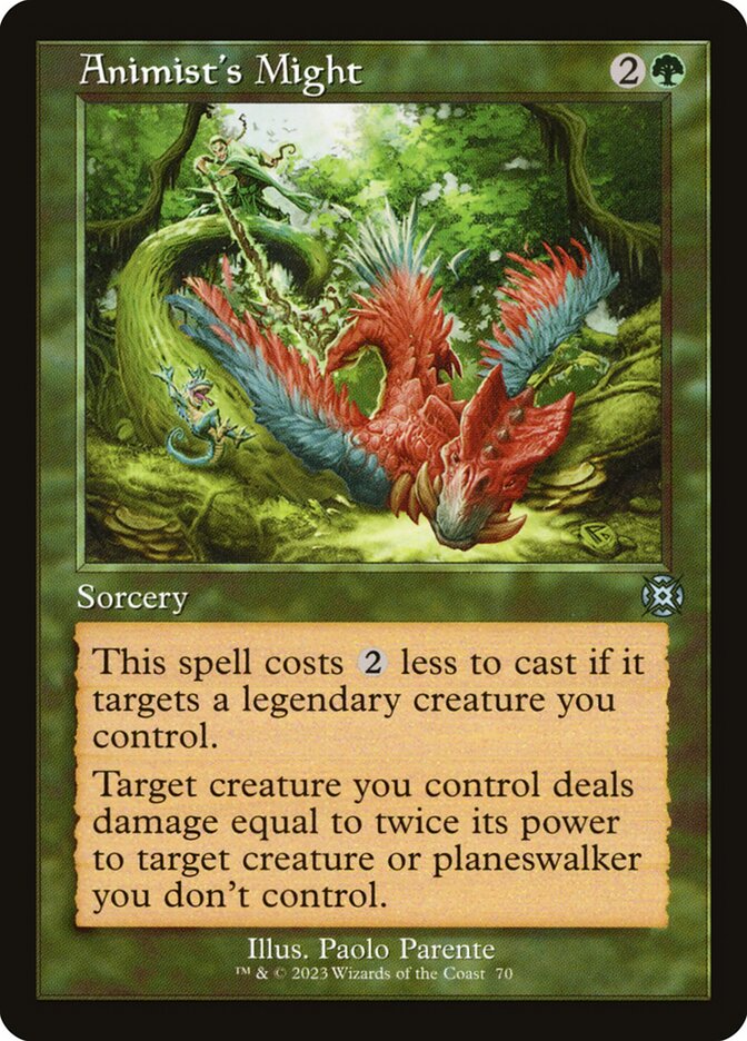 Animist's Might 70/50 (March of the Machine: The Aftermath)  - Retro