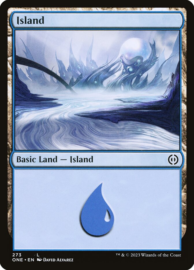 Island 273/271 (Phyrexia: All Will Be One)  - Foil