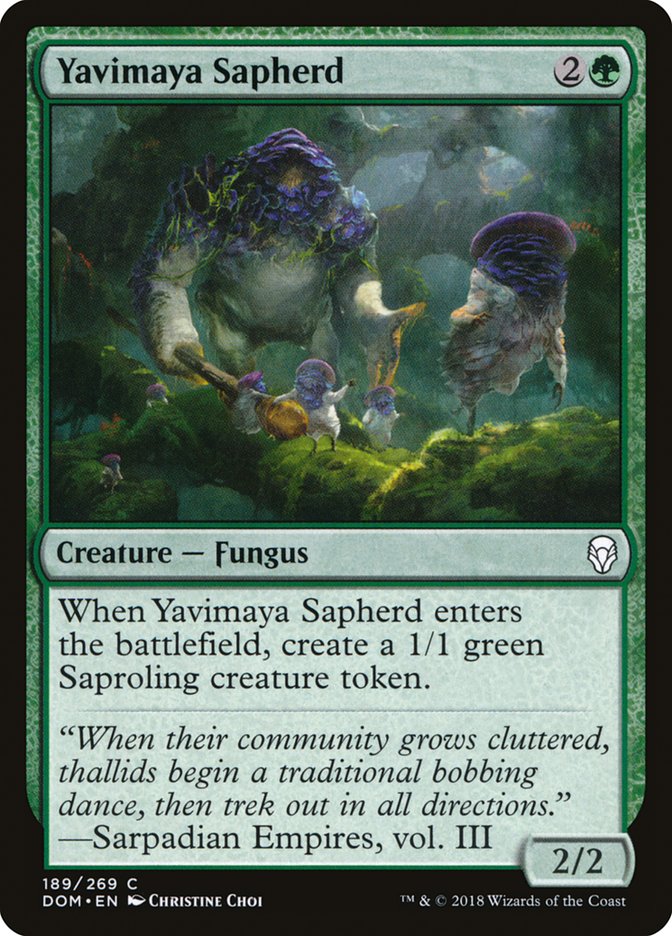 Yavimaya Sapherd 189/269 (Dominaria) 