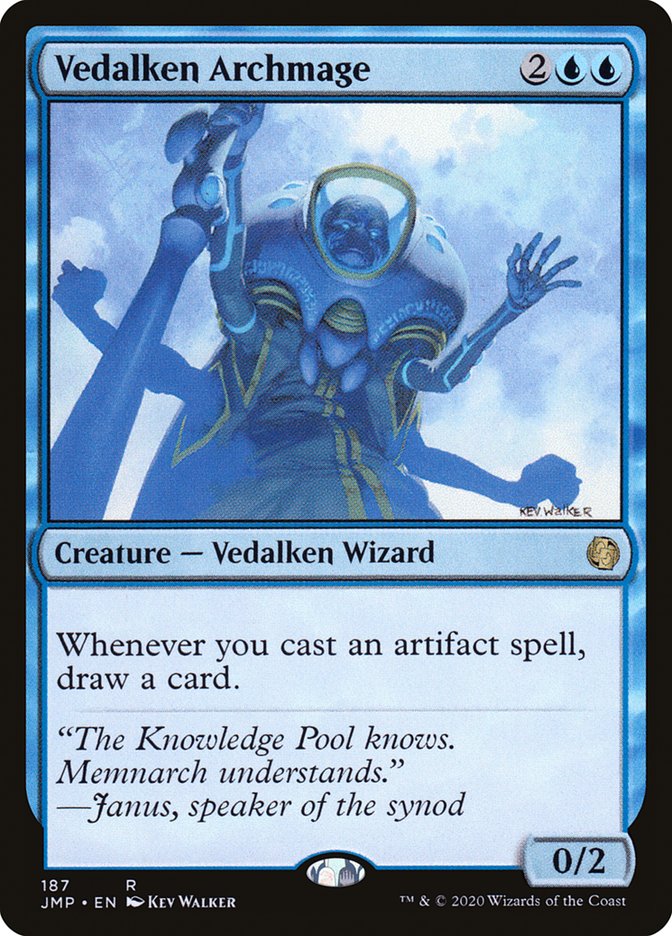 Vedalken Archmage 187 (Jumpstart) 