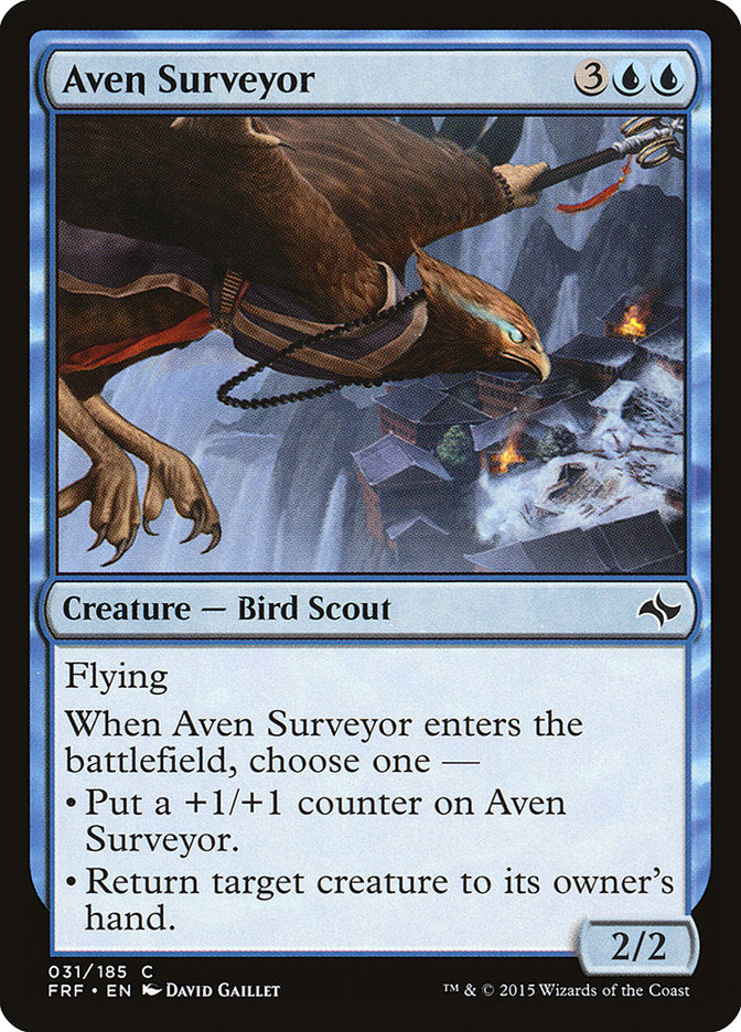 Aven Surveyor 31/185 (Fate Reforged)  - Foil