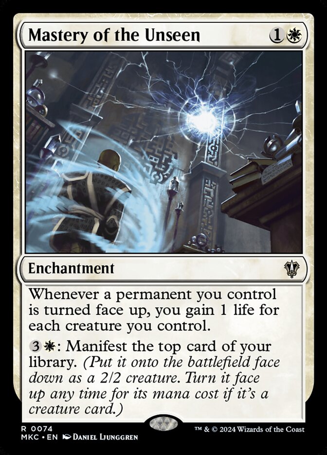 Mastery of the Unseen 74/311 (Commander: Murders at Karlov Manor) 
