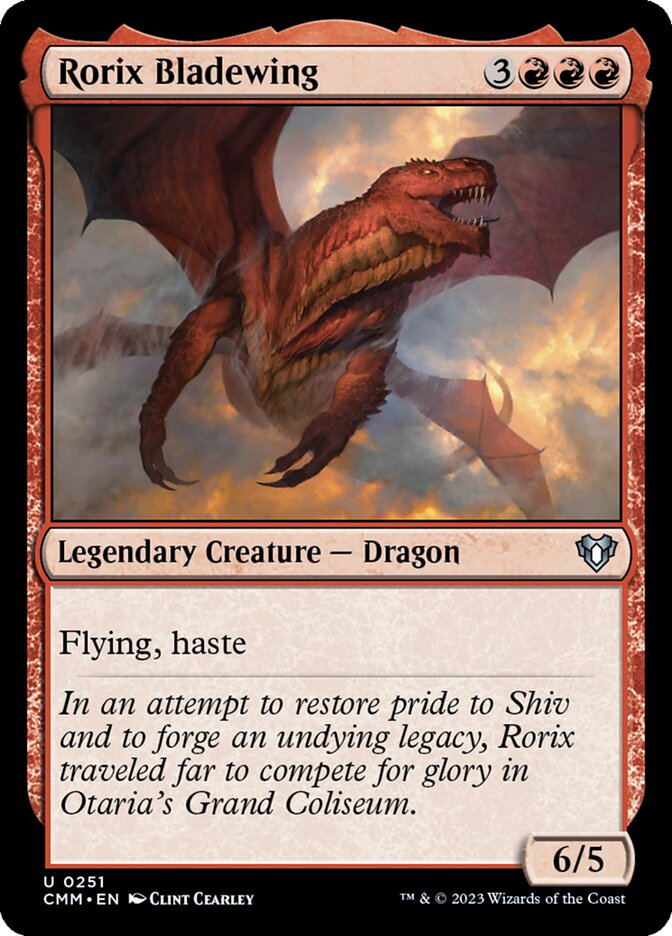 Rorix Bladewing 251/451 (Commander Masters) 