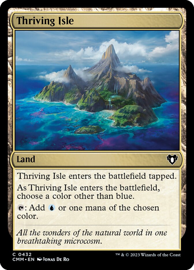 Thriving Isle 432/451 (Commander Masters) 