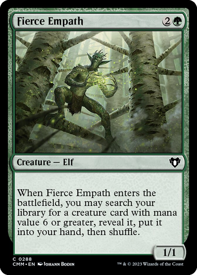 Fierce Empath 288 (Commander Masters)  - Foil