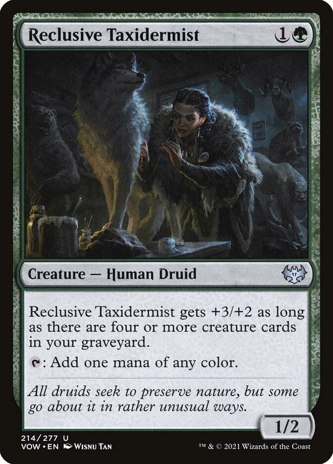 Reclusive Taxidermist 214/277 (Innistrad: Crimson Vow) 