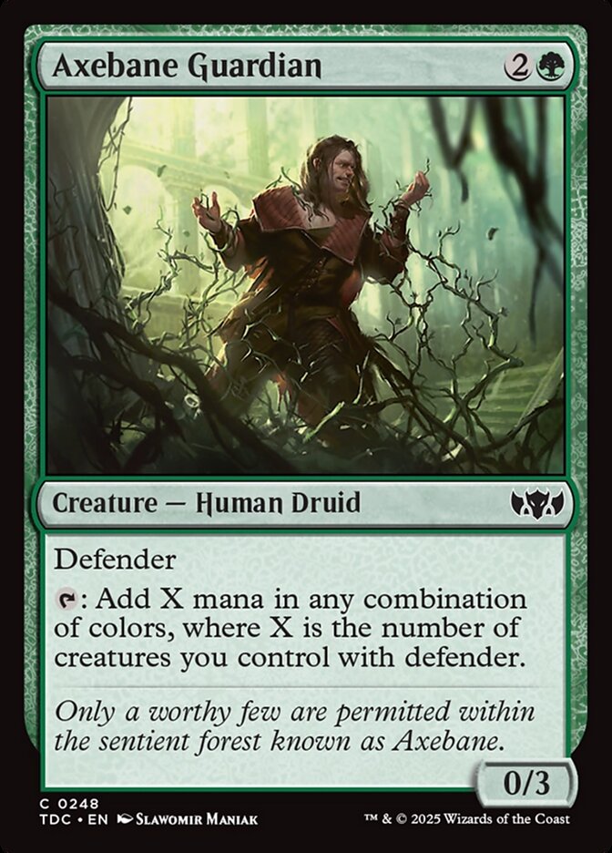 Axebane Guardian 248 (Commander: Tarkir: Dragonstorm) 
