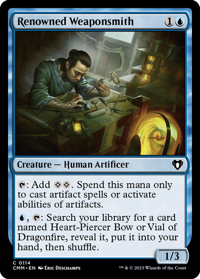 Renowned Weaponsmith 114/451 (Commander Masters) 