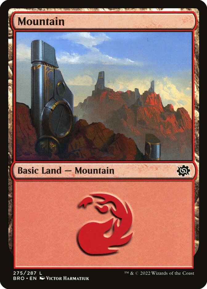 Mountain 275/287 (The Brothers' War)  - Foil